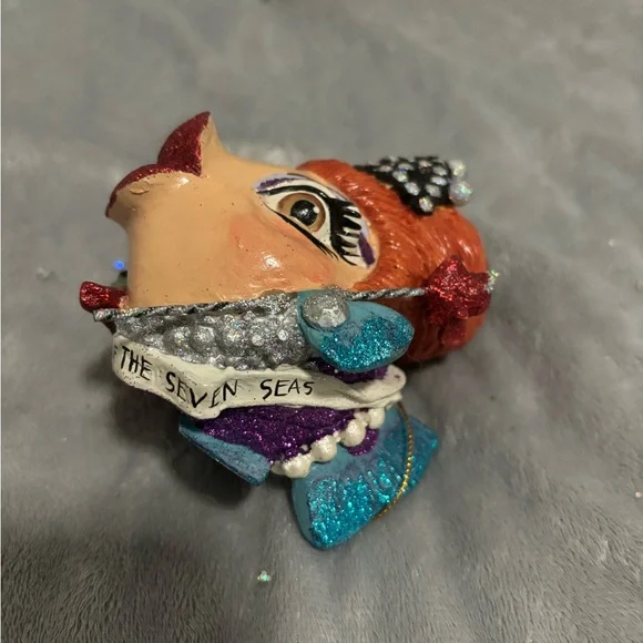 Lot of turquoise Christmas ornaments - Picture 4 of 12